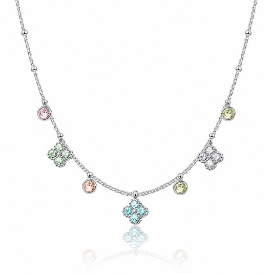 Élina - Elegante Halskette mit Zirkonia | Silber
