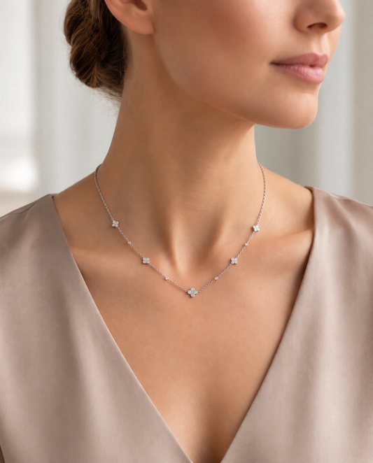 Seraphina Necklace | Edelstahl-Halskette | Silber