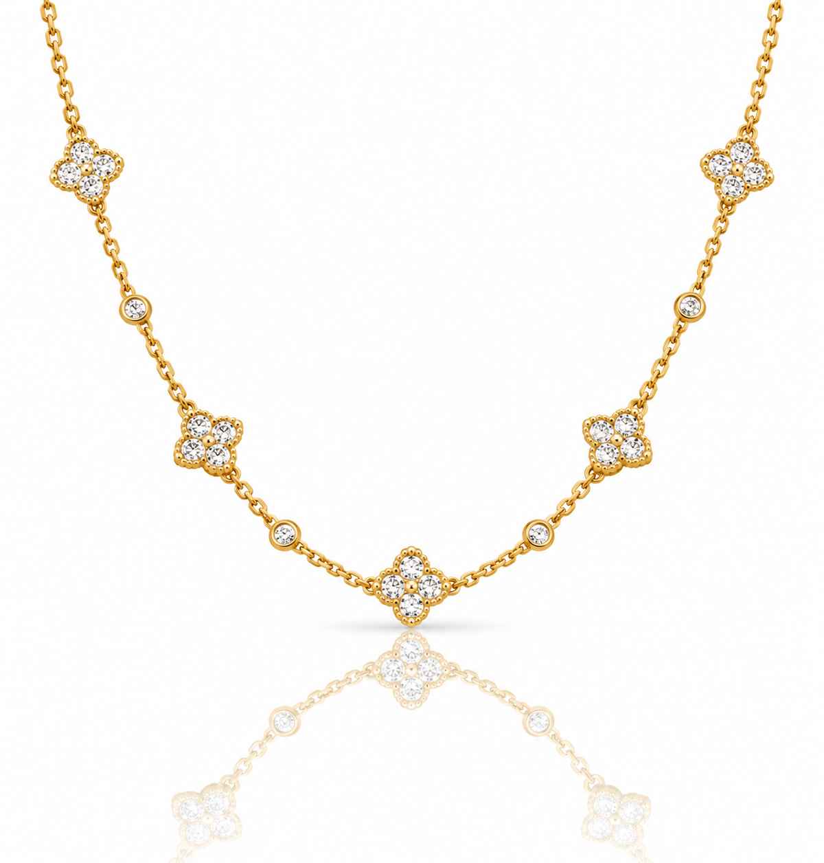 Seraphina Necklace - Edelstahl-Halskette | Gold