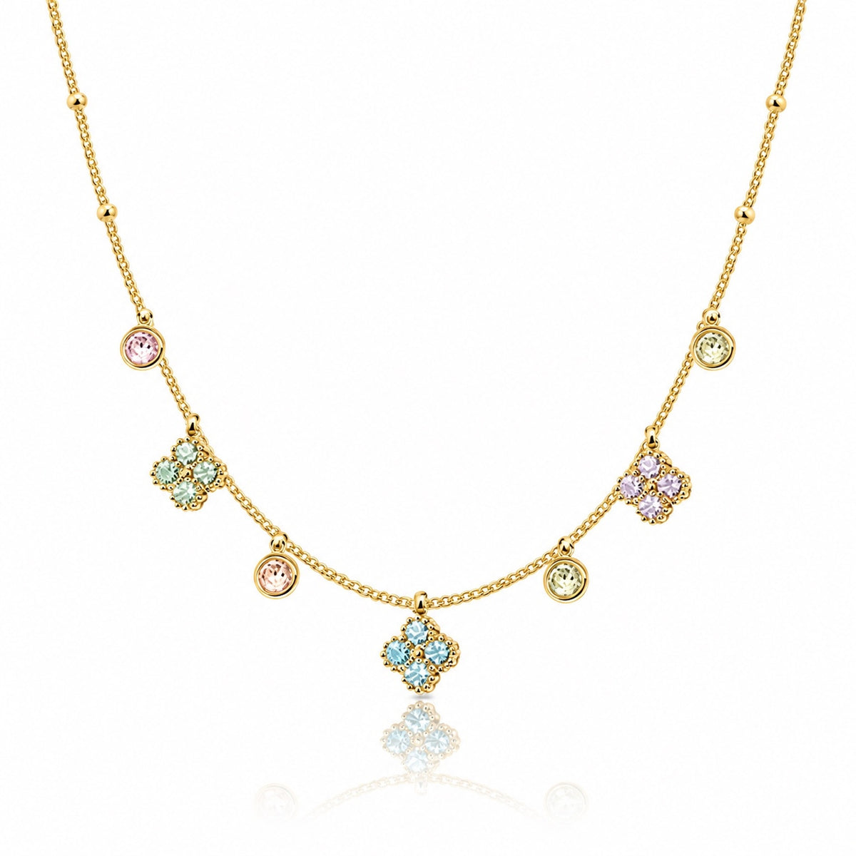 Élina - Elegante Halskette mit Zirkonia | Gold