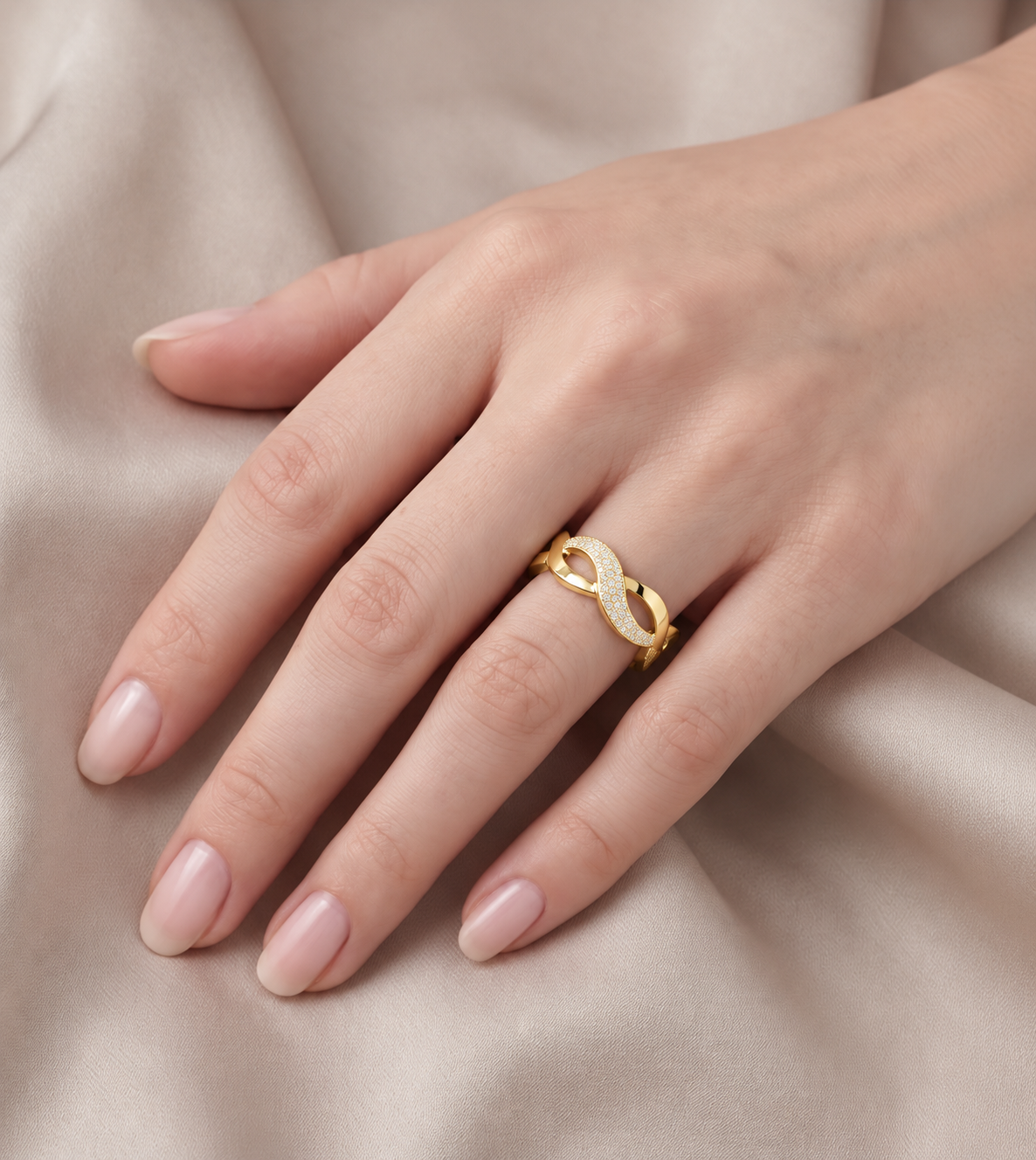 Livora - Elegant verschlungener Ring | Gold