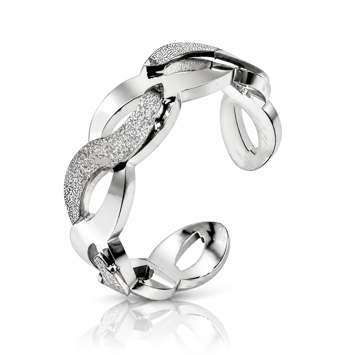 Livora - Elegant verschlungener Ring | Silber