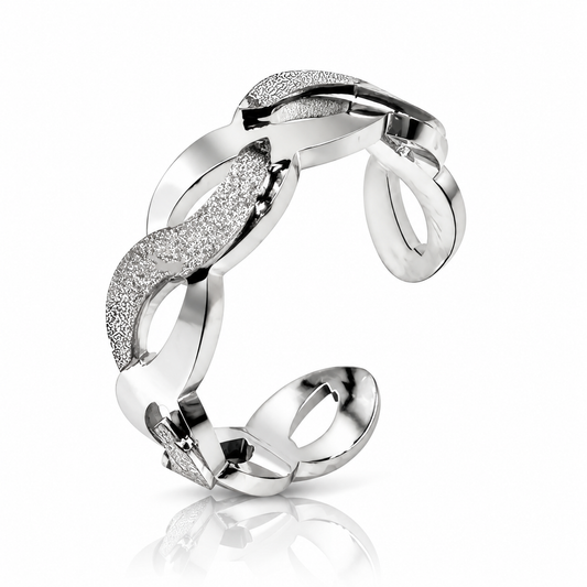 Livora - Elegant verschlungener Ring | Silber