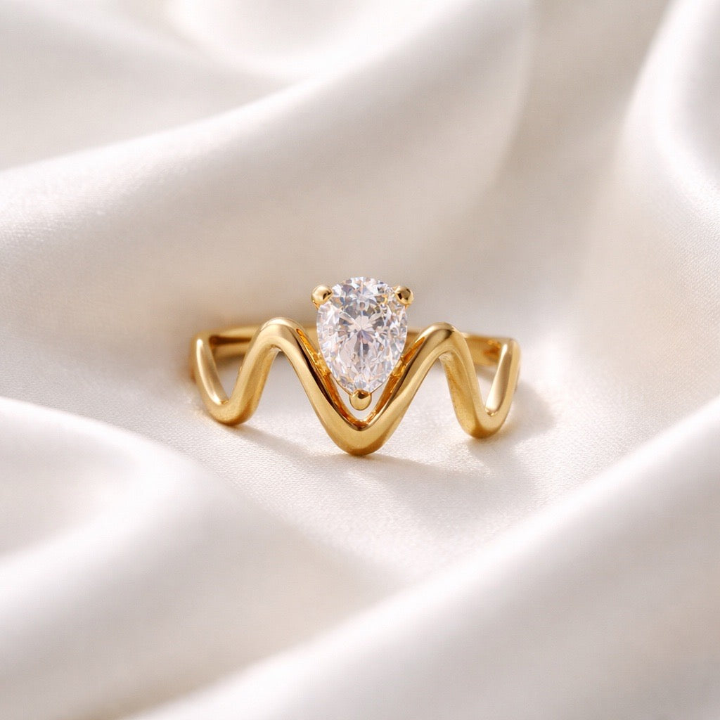 Liora Wave Ring