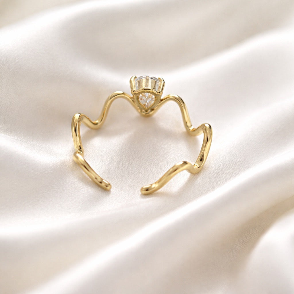 Liora Wave Ring